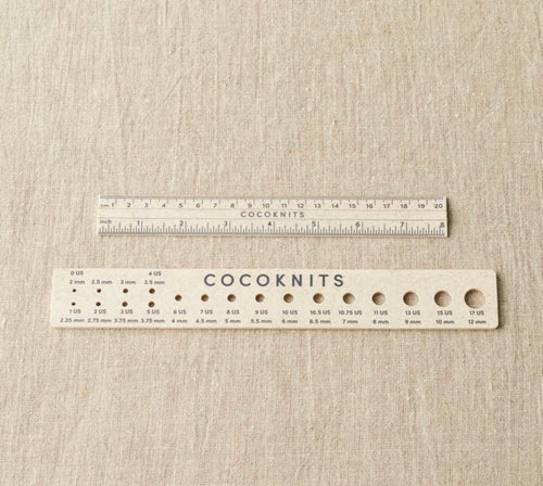 Cocoknits Ruler and Gauge Set