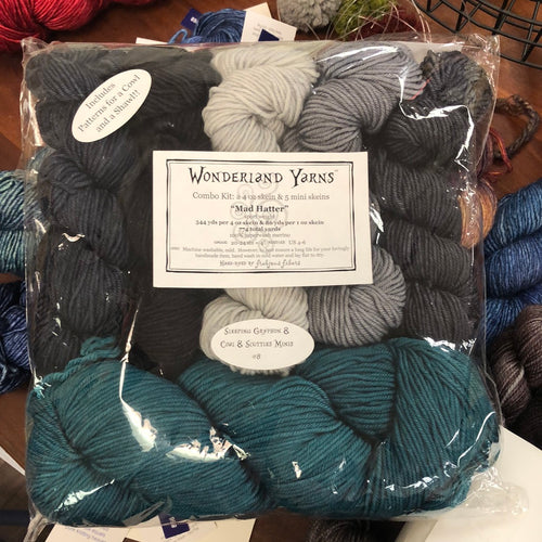 Wonderland Yarns Infinite Stripes Cowl/Shawl Kit