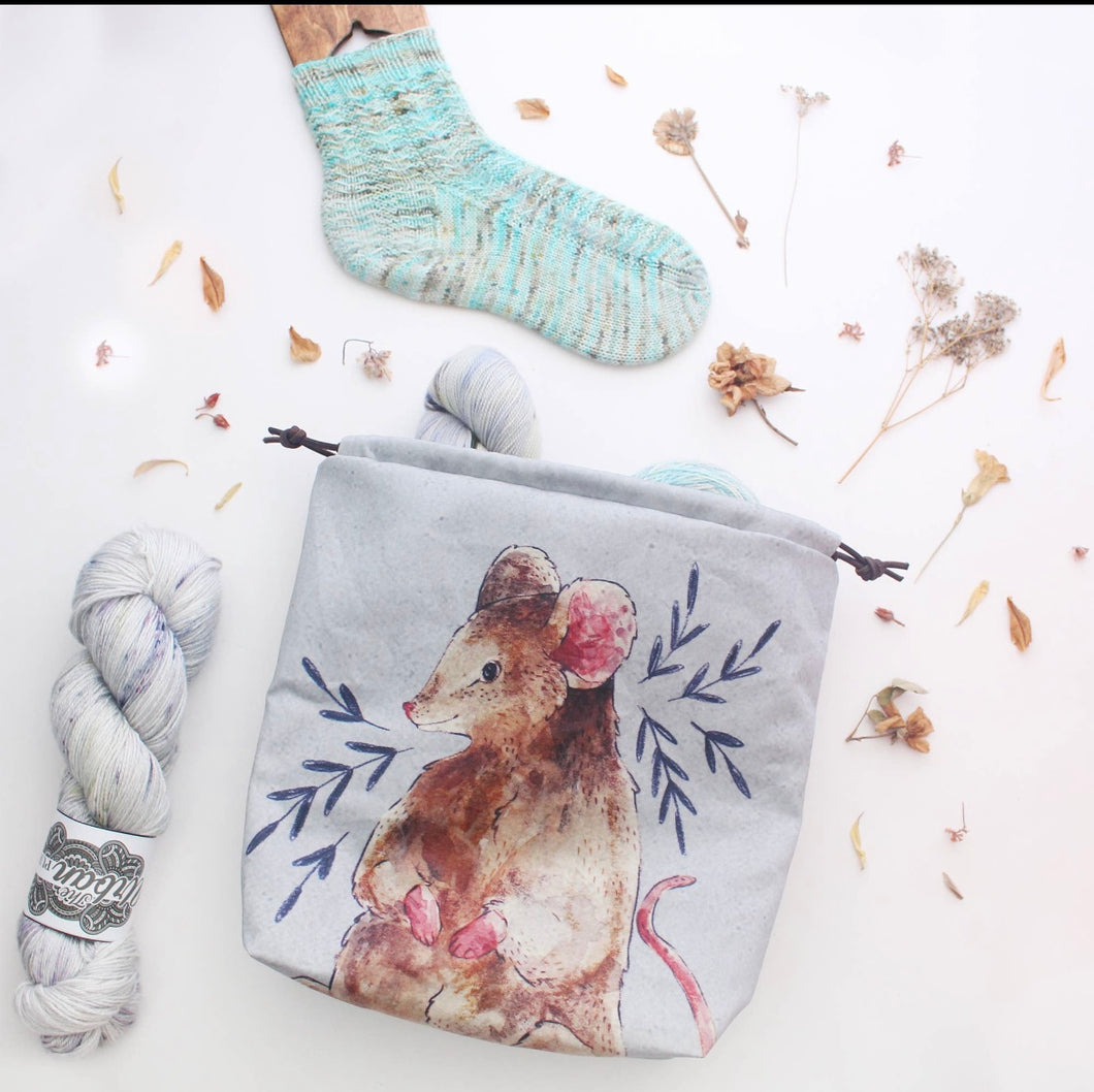 The Blue Rabbit House Large Project Bag